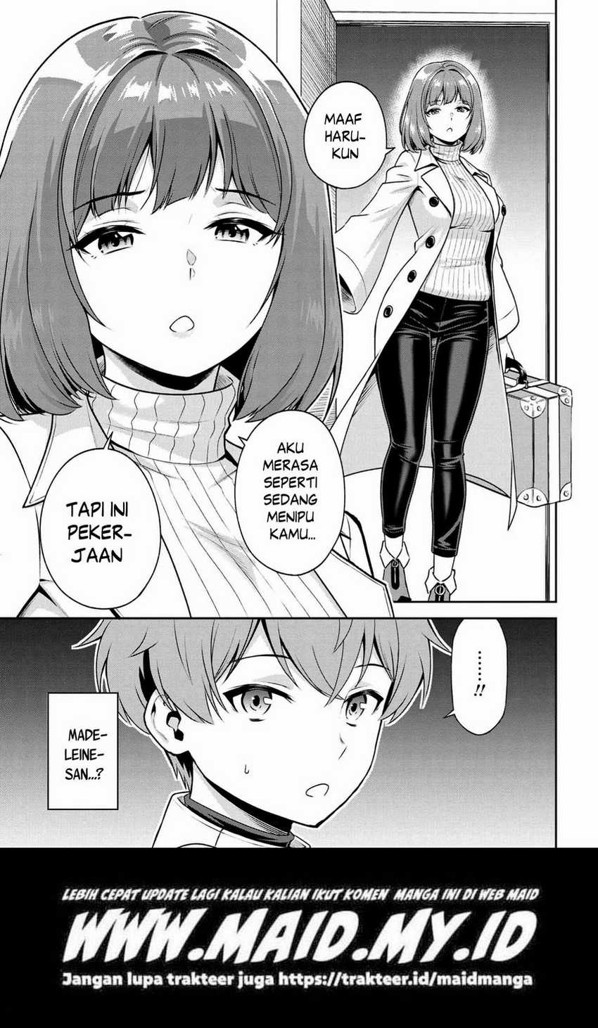 Toshiue Elite Onna Kishi ga Boku no Mae de Dake Kawaii chapter 18
